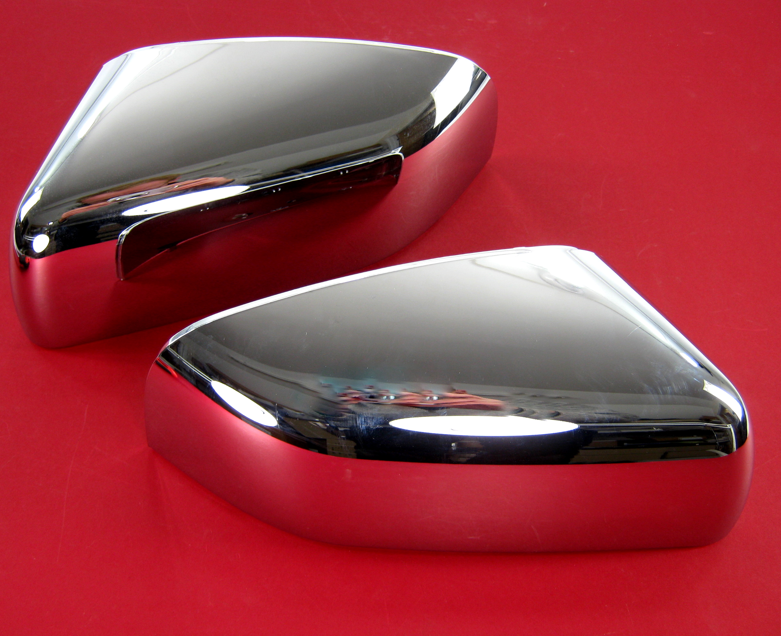 Land Rover Freelander 2 Chrome door wing half Mirror caps covers 2010